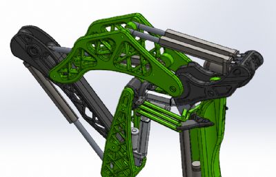 带夹持器的电动线性执行器5轴机械臂