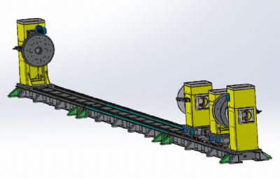 移动地轨焊接变位机