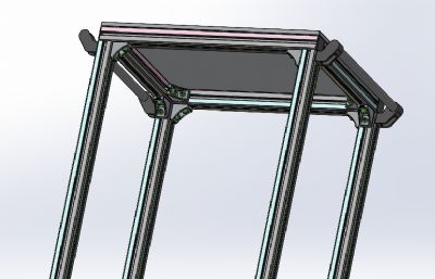 型材组装的推车