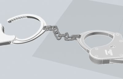 Clejuso No.8型手铐模型