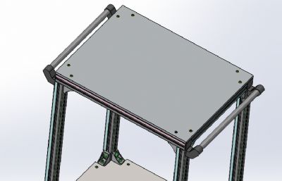 型材组装的推车