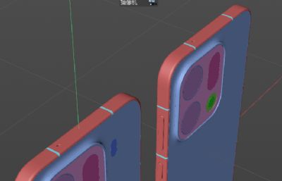 OPPO Find X9/OPPO Find X9 Pro手机外观C4D模型