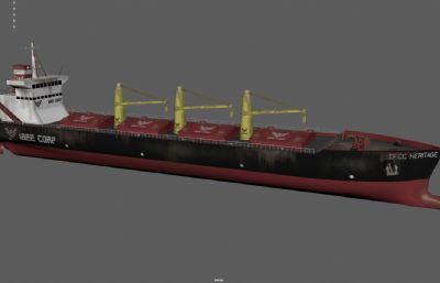 货轮货船 运输船 远洋补给船