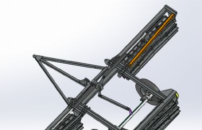 农田镇压机结构