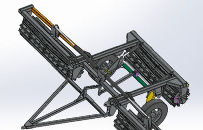 农田镇压机结构