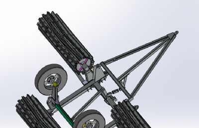 农田镇压机结构