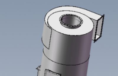 直径800旋风除尘机
