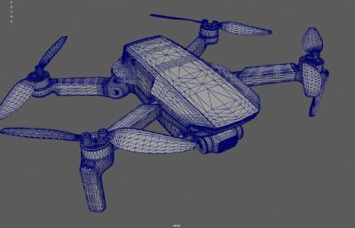 MINI2 SE专业无人机 摄像无人机 航拍无人机塌陷模型