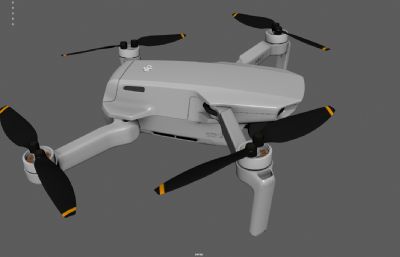 MINI2 SE专业无人机 摄像无人机 航拍无人机塌陷模型