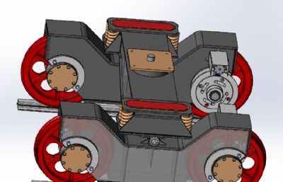 四轮转向架SW设计