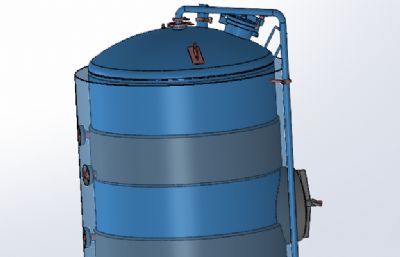 10BBL发酵罐模型
