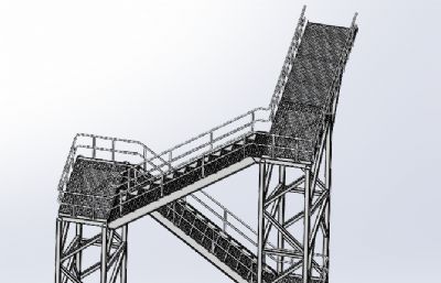 检修登高爬梯平台