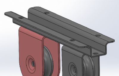 游艇吊装滑轮组件