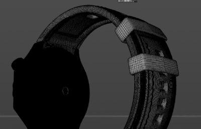 OPPO Watch X2智能手表 电商设计C4D,KEYSHOT模型