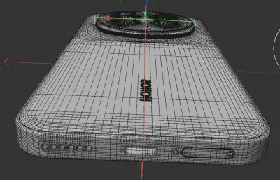 荣耀Magic8 Pro手机模型,电商设计