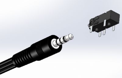 3.5mm耳机-直插头+PJ-320插口