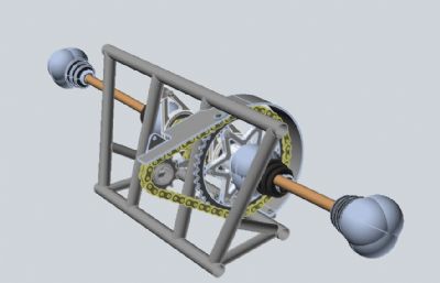 方程式赛车传动结构