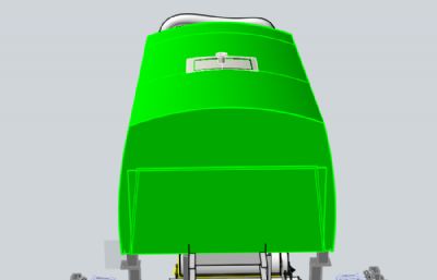 机械扫地车主体结构