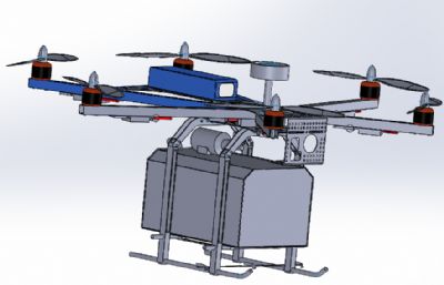 农用六旋翼植保无人机