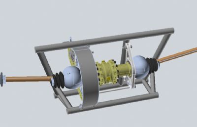 方程式赛车传动结构