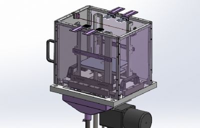 基于排杆电机的顶升机构