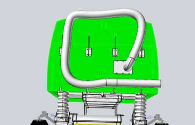 机械扫地车主体结构