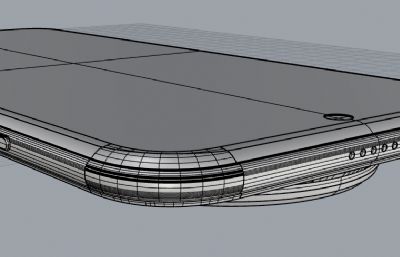 华为Mate 70 Air手机3D模型