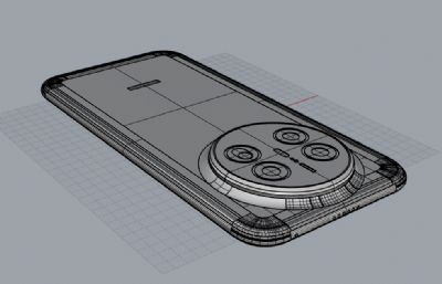 华为Mate 70 Air手机3D模型