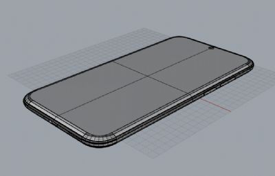 华为Mate 70 Air手机3D模型