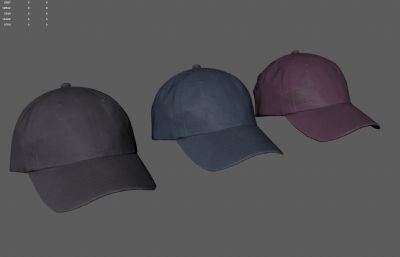 鸭舌帽 帽子 牛仔帽子