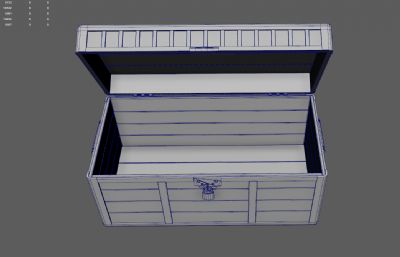 破旧木箱 装备箱子 宝藏箱