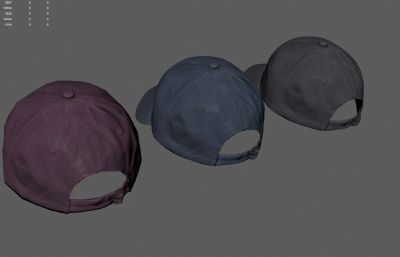 鸭舌帽 帽子 牛仔帽子