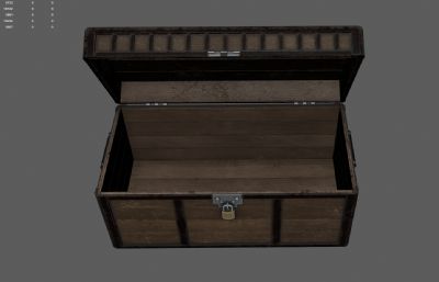 破旧木箱 装备箱子 宝藏箱