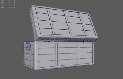 破旧木箱 装备箱子 宝藏箱