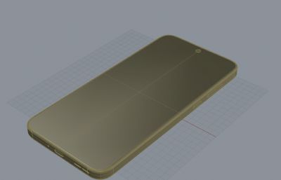 一加ONEPLUS Ace6手机外观rhino模型