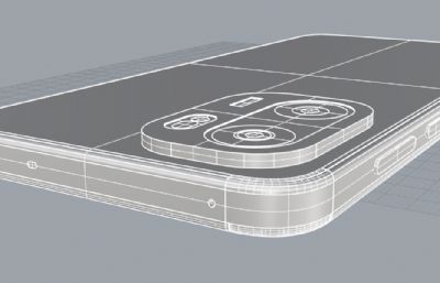 一加ONEPLUS Ace6手机外观rhino模型