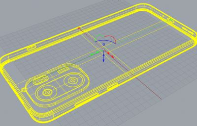 一加ONEPLUS Ace6手机外观rhino模型