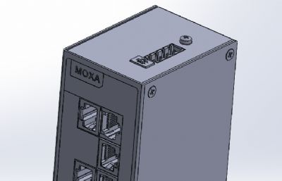 导轨式网络交换机EDS-208A