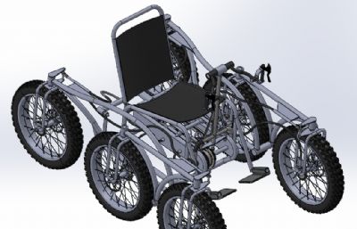 6轮驱动4轮转向轮椅