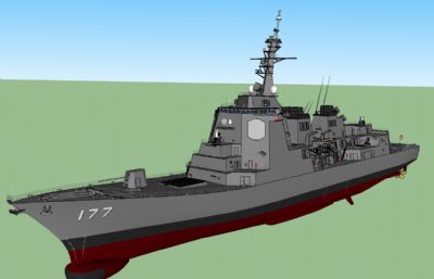 爱宕级驱逐舰（精模）