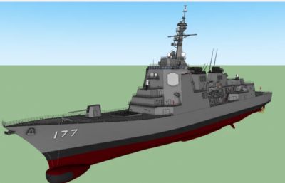 爱宕级驱逐舰（精模）