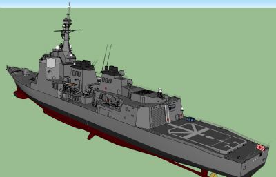 爱宕级驱逐舰（精模）