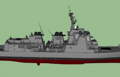 爱宕级驱逐舰（精模）