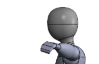 关节可动人体模型