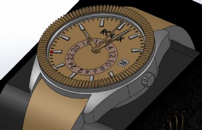 带包装盒的劳力士手表