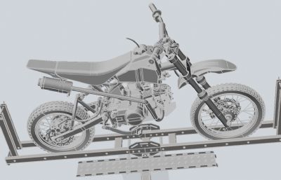 儿童越野摩托车+运输架