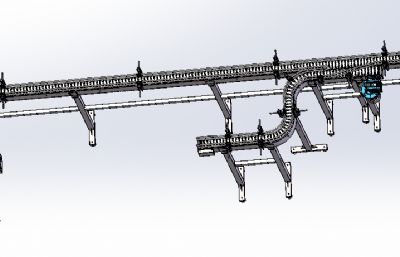 链板分道输送机