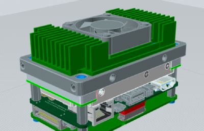 TX2模块带载体板