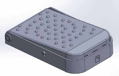 3D打印可操作脚踏板