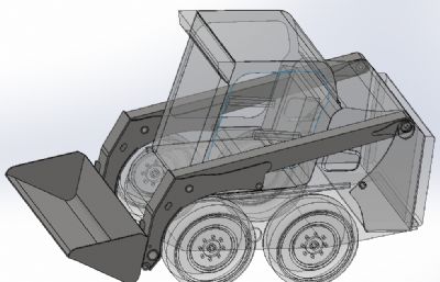 山猫S450滑移装载机